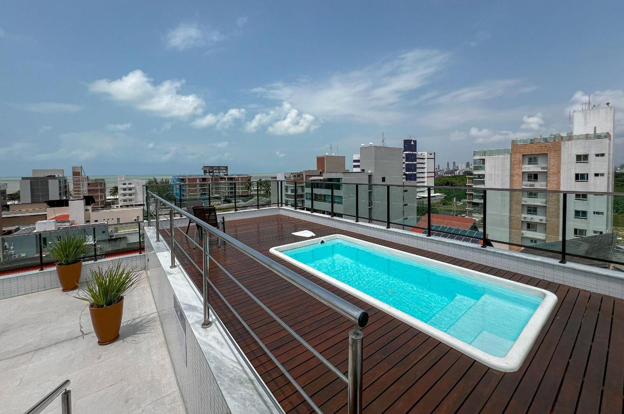 Studio Luxo 150M Praia Intermares 3 Pessoas كابيديلو المظهر الخارجي الصورة